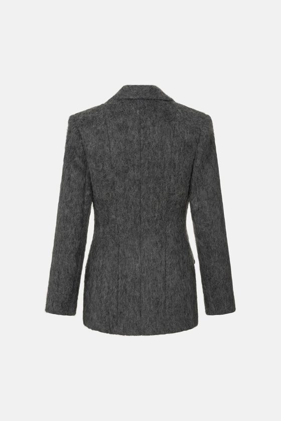 Пальто-жакет Fuzzy Alpaca 