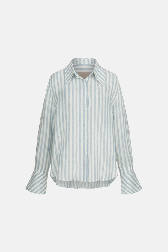 Сорочка лляна оверсайз 