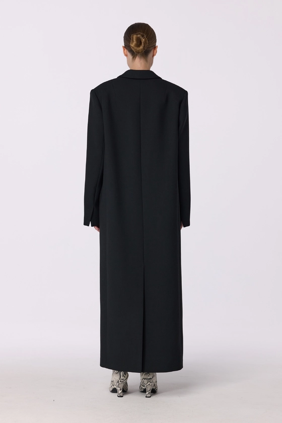 Пальто прямого крою 