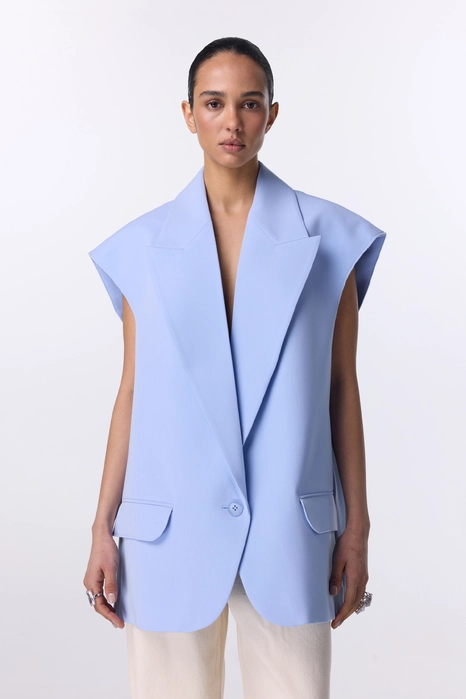 Жилет котоновий оверсайз