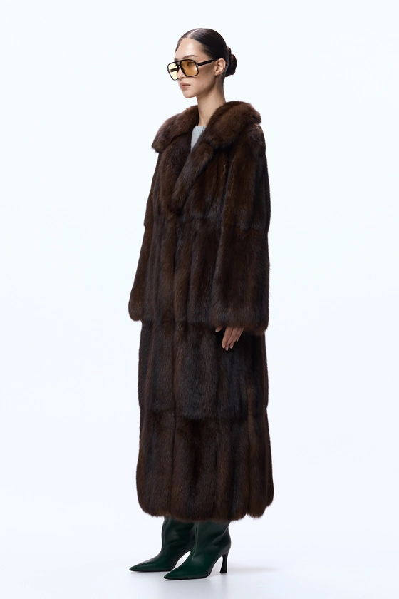 Вінтажна шуба з соболя 