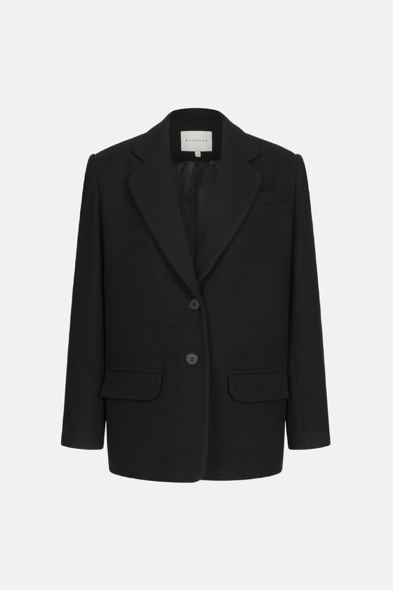 Пальто-жакет оверсайз 