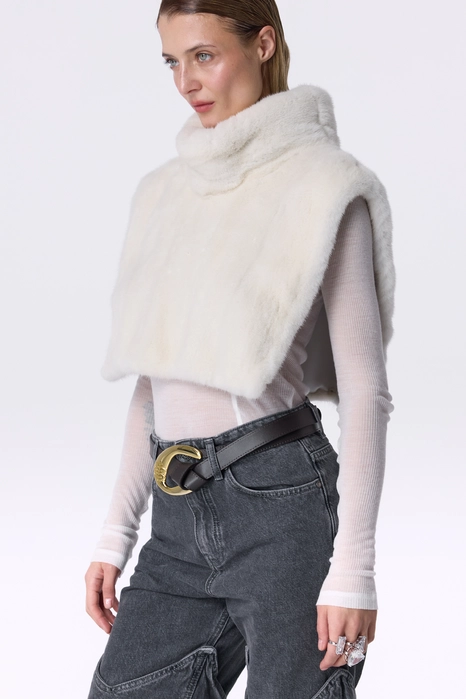 Ремінь Bazhane loop з золотою пряжкою