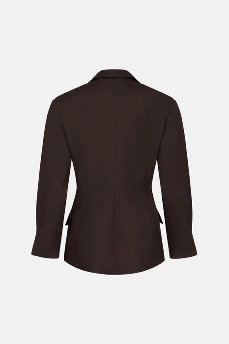 Жакет вовняний приталений