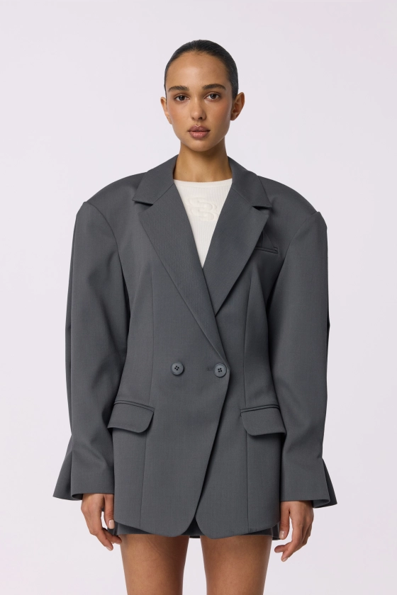 Fitted wool blazer - photo 3