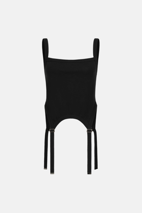 Майка з гартерами