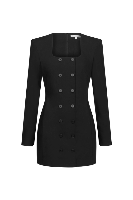 Сукня міні з довгим рукавом 