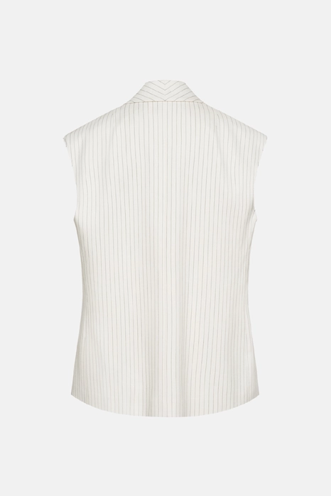 Жилет лляний оверсайз