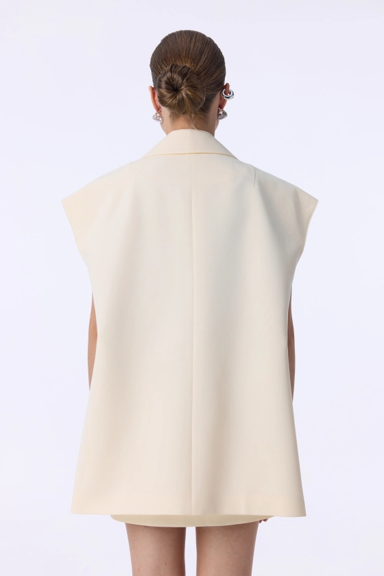 Oversized cotton vest - photo 4