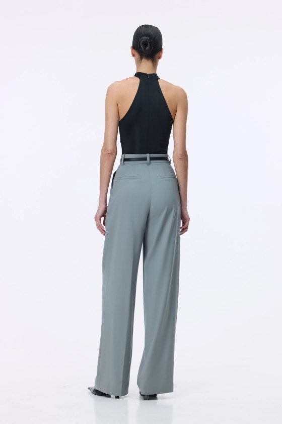Relaxed wool pants - photo 4