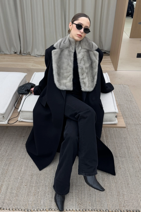 Комір Vintage Mink fur - фото 1