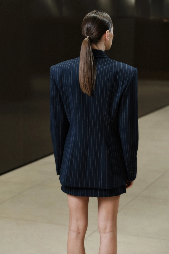 Спідниця вовняна міні з середньою посадкою 