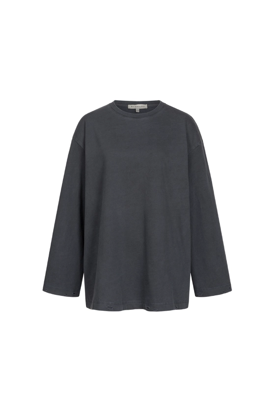 Оверсайз лонгслів у вінтажному стилі 