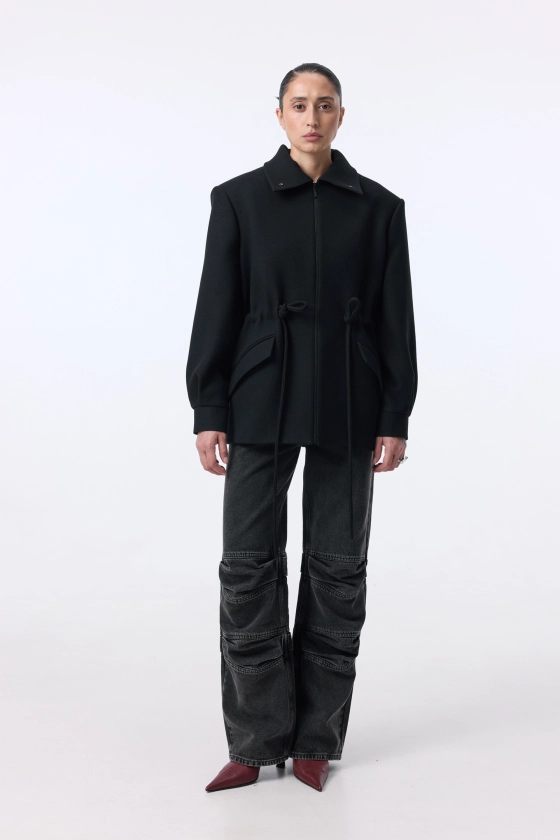 Mackintosh wool parka coat - photo 3