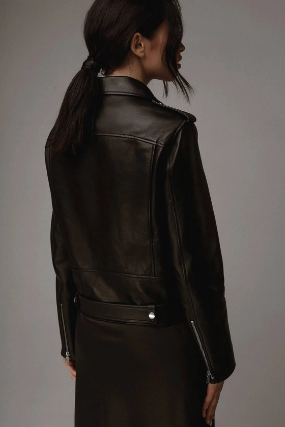 Куртка шкіряна класична 