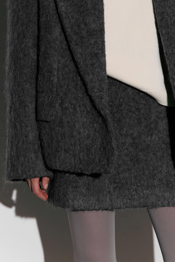 Fuzzy Alpaca skirt - photo 5
