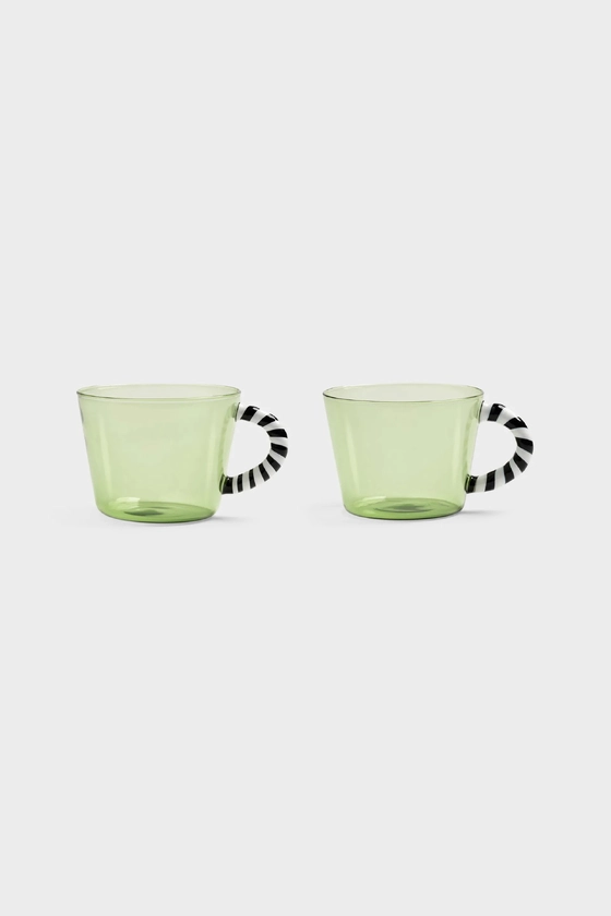 Склянка Duet green set of 2 