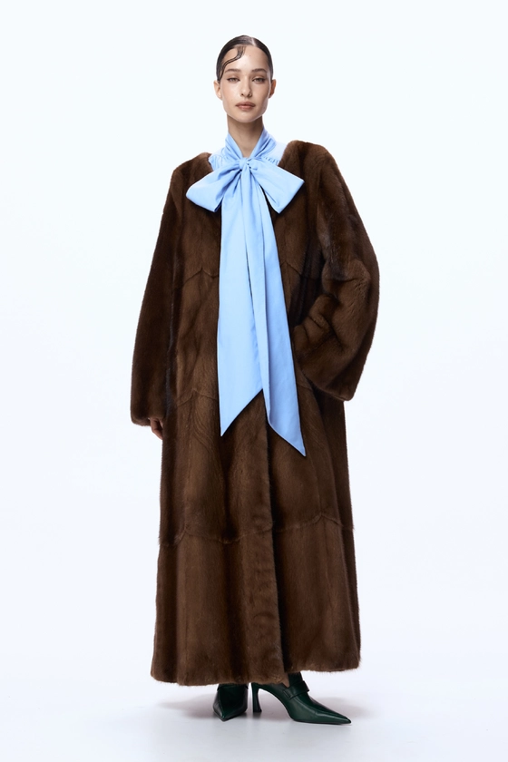 Вінтажна норкова шуба 