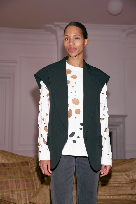 Жилет котоновий оверсайз