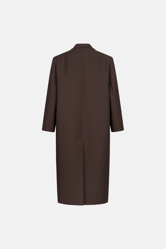 Пальто оверсайз прямого крою 