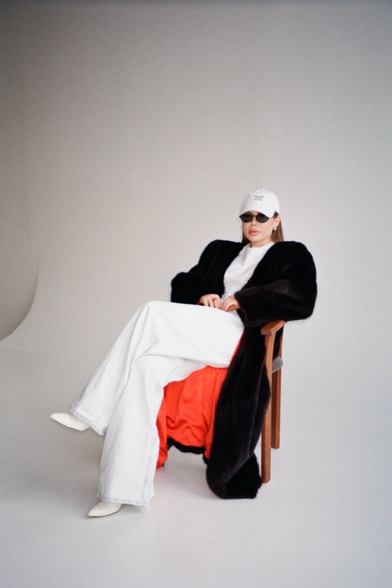 Вінтажна норкова шуба 