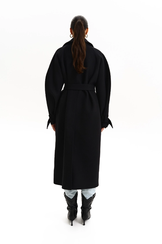 Пальто максі зі спущеним рукавом 