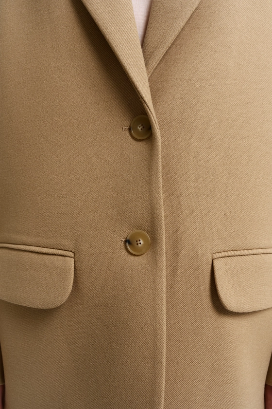 Пальто-жакет оверсайз 