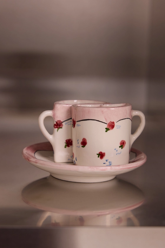 Набір чашок з блюдцем TETE A TETE 