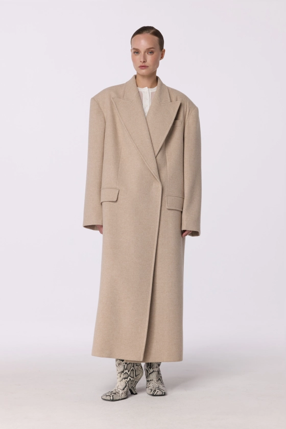 Oversized straight-cut coat - photo 3