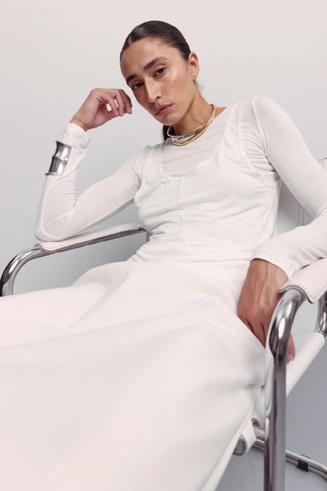 O skirt вовняна