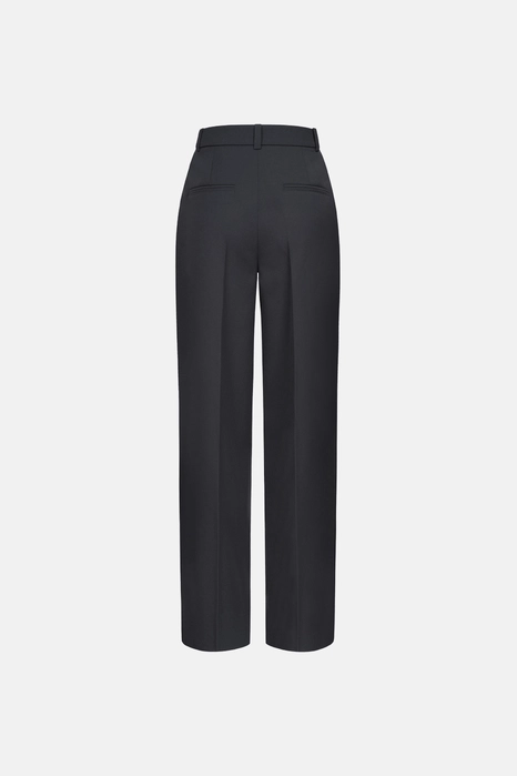 Брюки вовняні на середній посадці зі стрілками