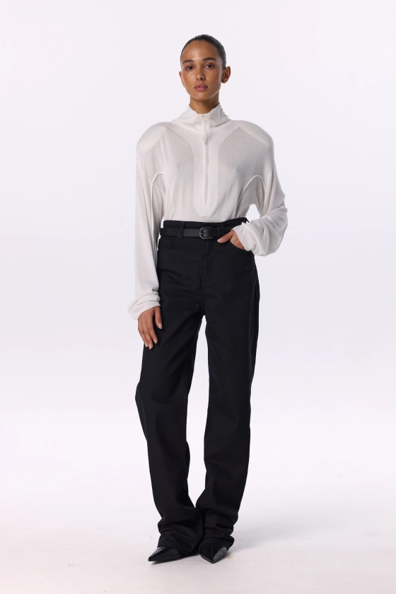 Straight-leg jeans - photo 3