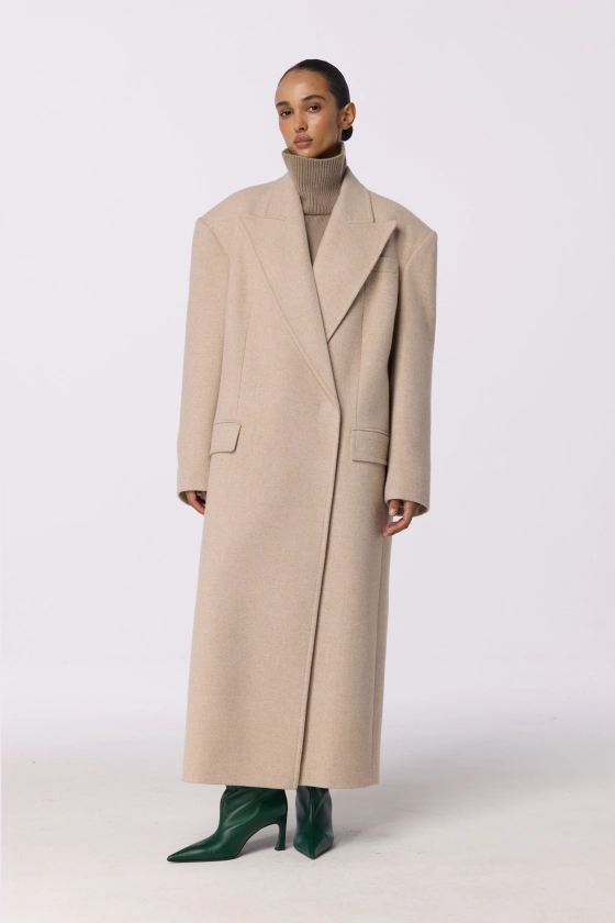 Oversized straight-cut coat - photo 4