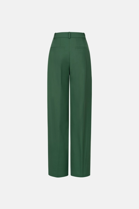 Relaxed wool pants - photo 2