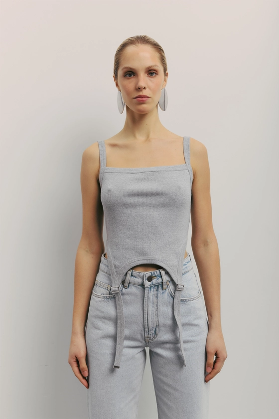 Майка з гартерами 