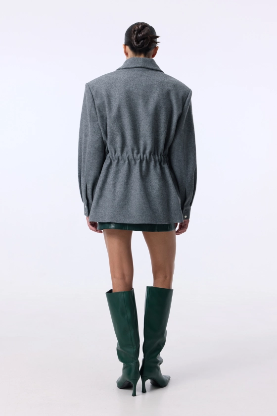 Пальто-парка вовняна Mackintosh 