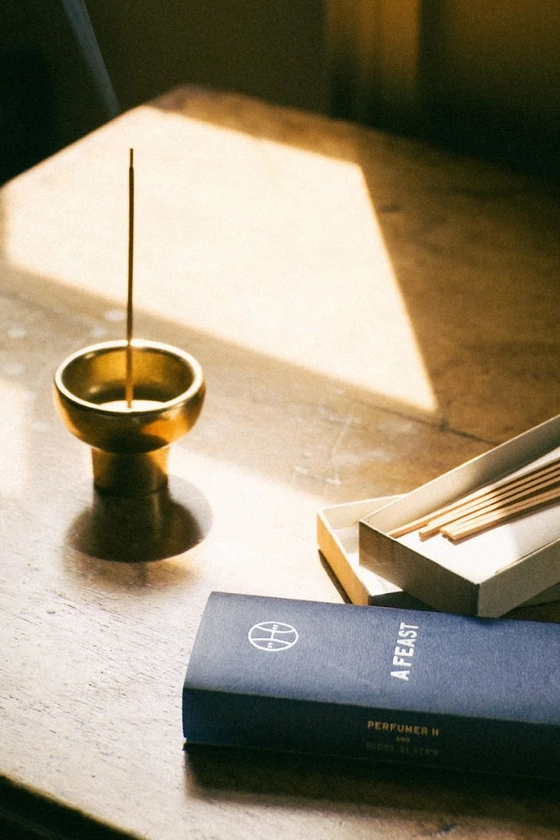 Аромапалички Incense Perfumer A Feast x Limited Edition, 30 шт, прянощі, дерево, цитрус темно-синій DU-AS70 