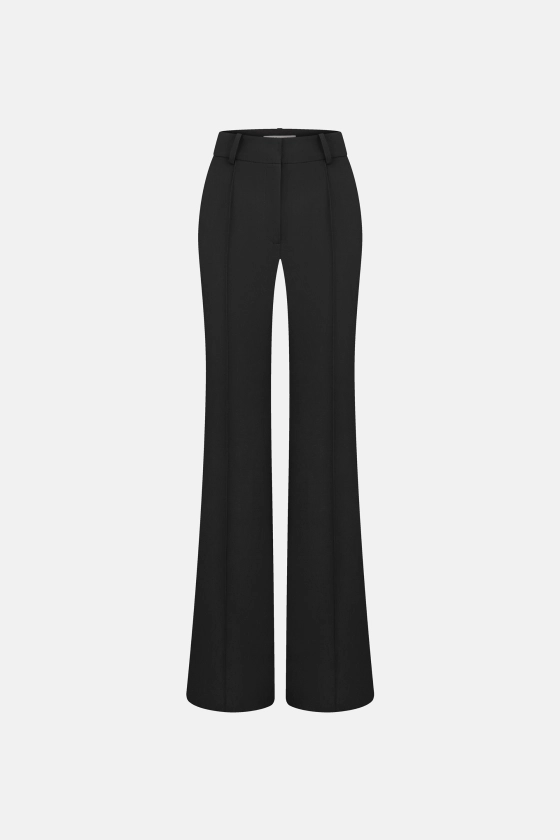 Bell bottom woolen trousers - photo 1