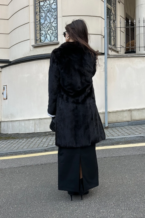 Вінтажна норкова шуба 