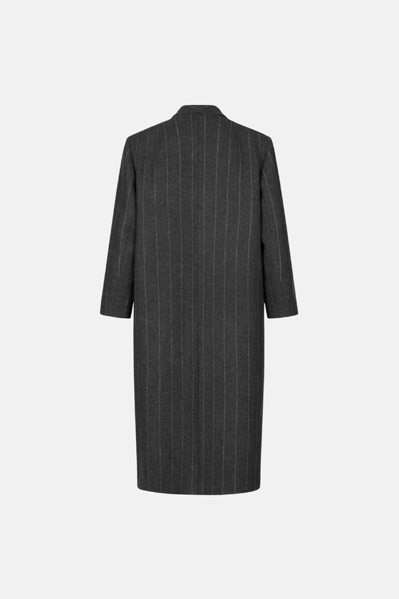 Oversized straight-cut coat 