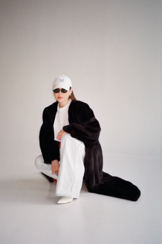 Вінтажна норкова шуба 