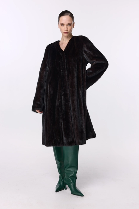 Вінтажна норкова шуба