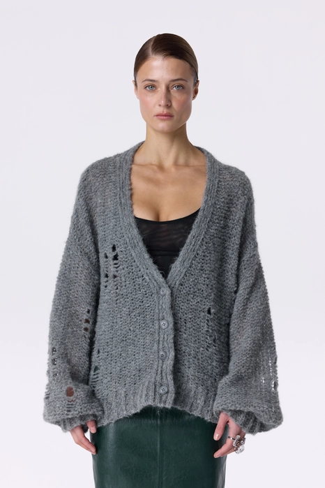 Alpaca cardigan
