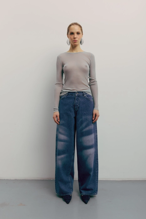 Лонгслів приталений