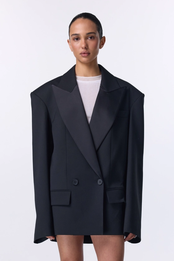 Opulent cotton blazer - photo 4