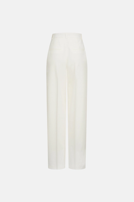 Брюки котонові на середній посадці зі стрілками