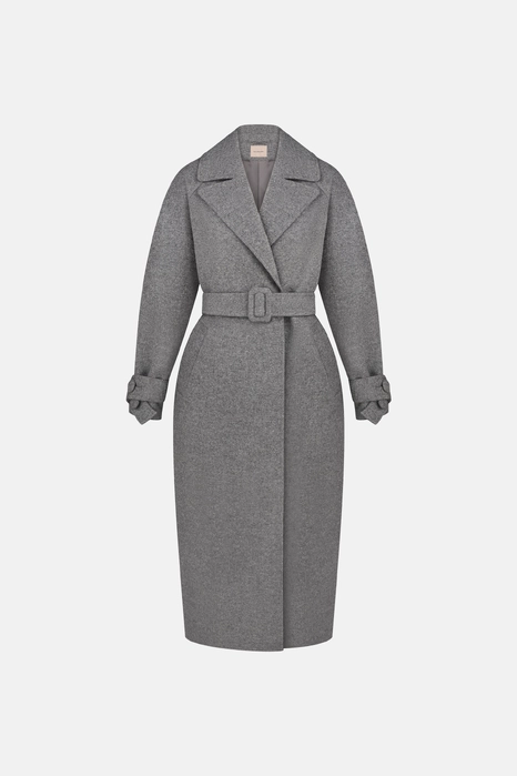 Пальто максі зі спущеним рукавом