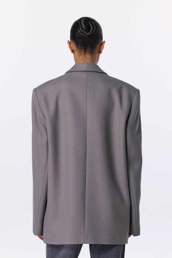 Пальто-жакет оверсайз 