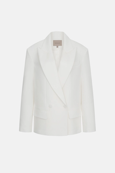 Opulent cotton blazer