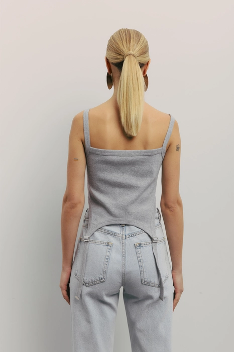 Майка з гартерами